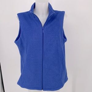 Laura Scott XL fleece vest